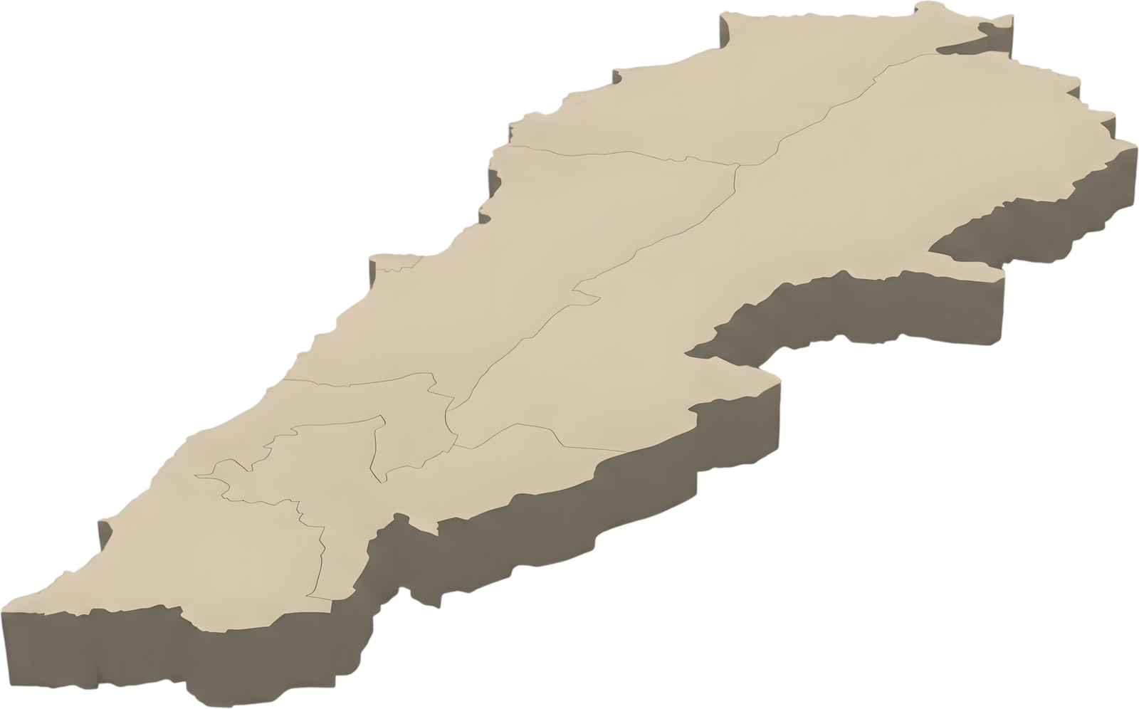 Lebanon Map